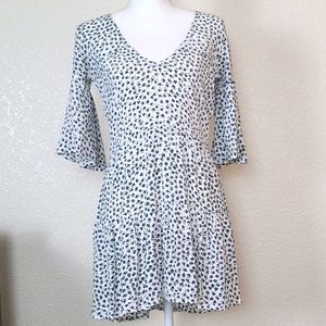 Faithful the Brand tiered ruffle dress, XS